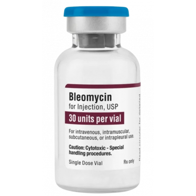 BLEOMYCIN 30 UNITS ( BLEOMYCIN ) FOR INTRAVENOUS, INTRAMASCULAR, SUBCUTANEOUS & INTRAPLEURAL USE VIAL